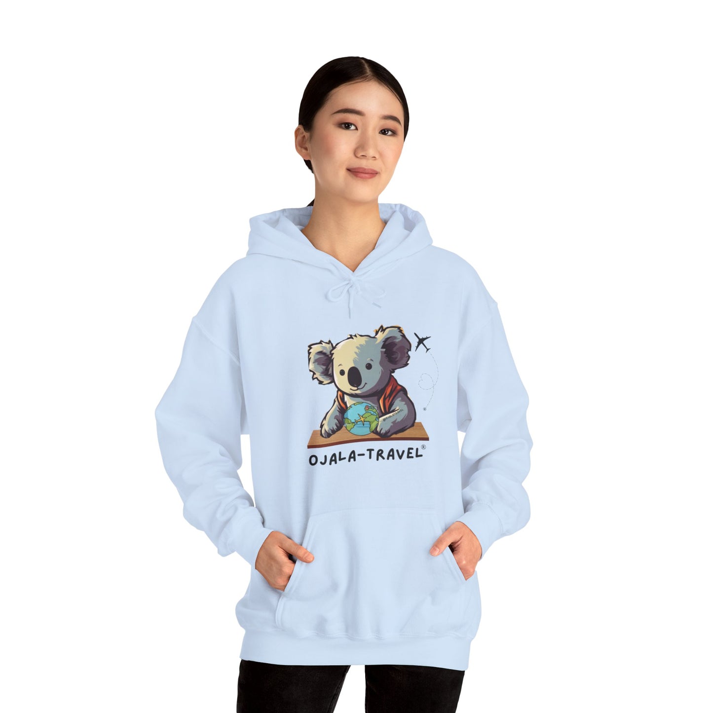 Cute OJALA TRAVEL Unisex Hooded Sweatshirt