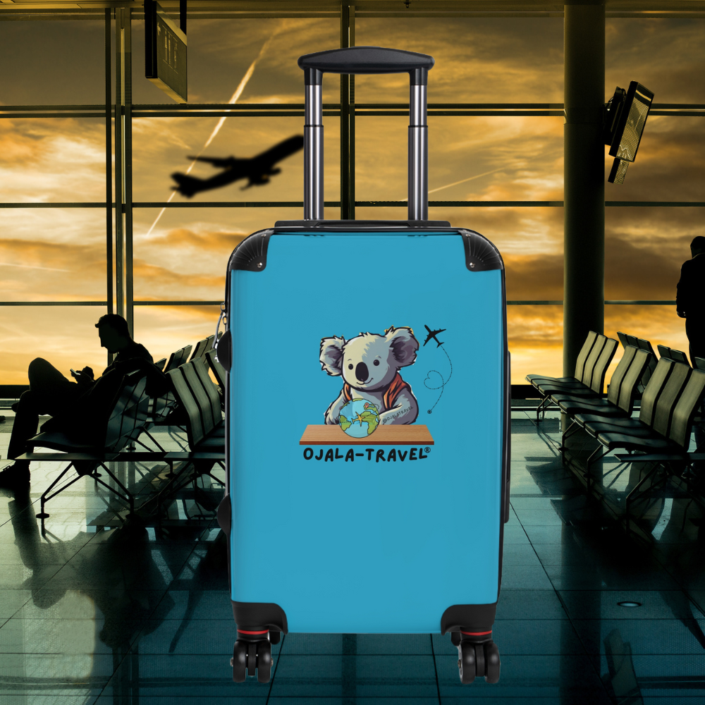 Blue koala Suitcase