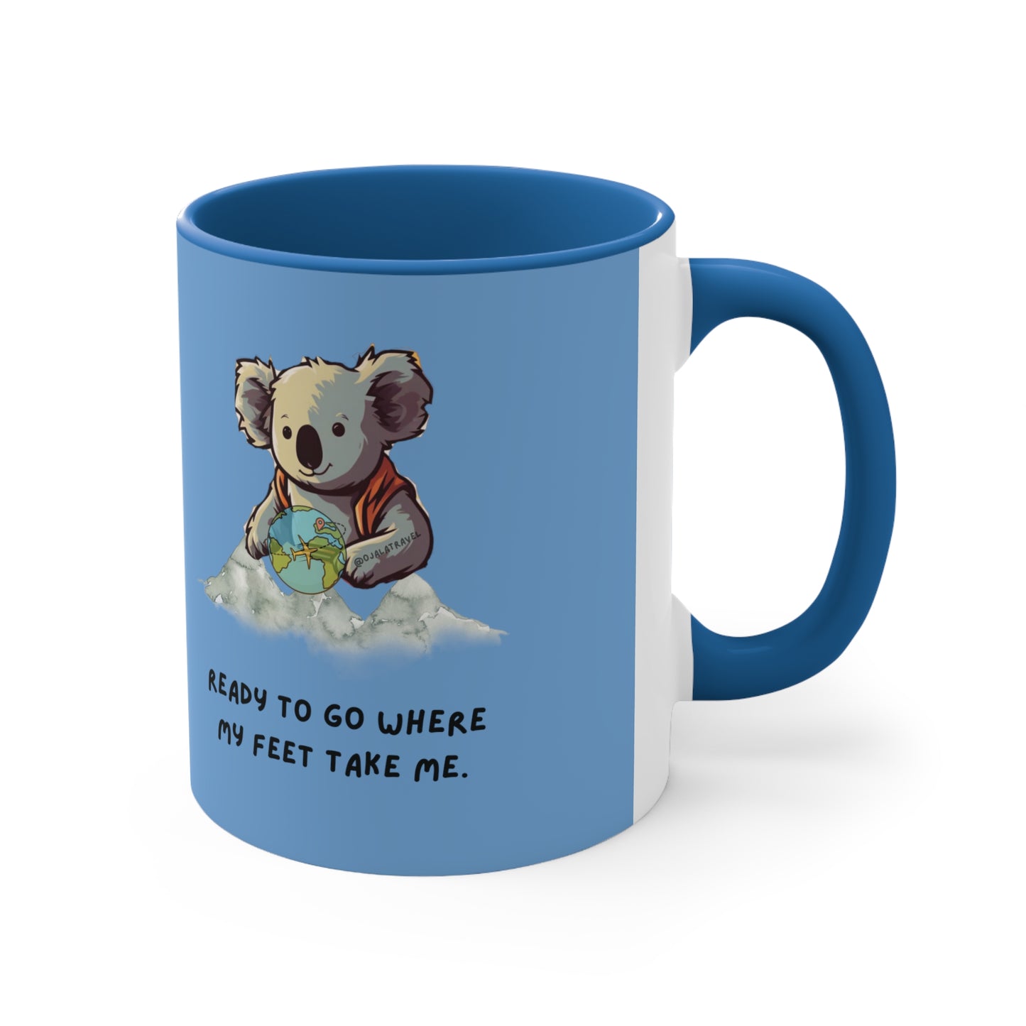 Taza de café tradicional Koala, 11 oz