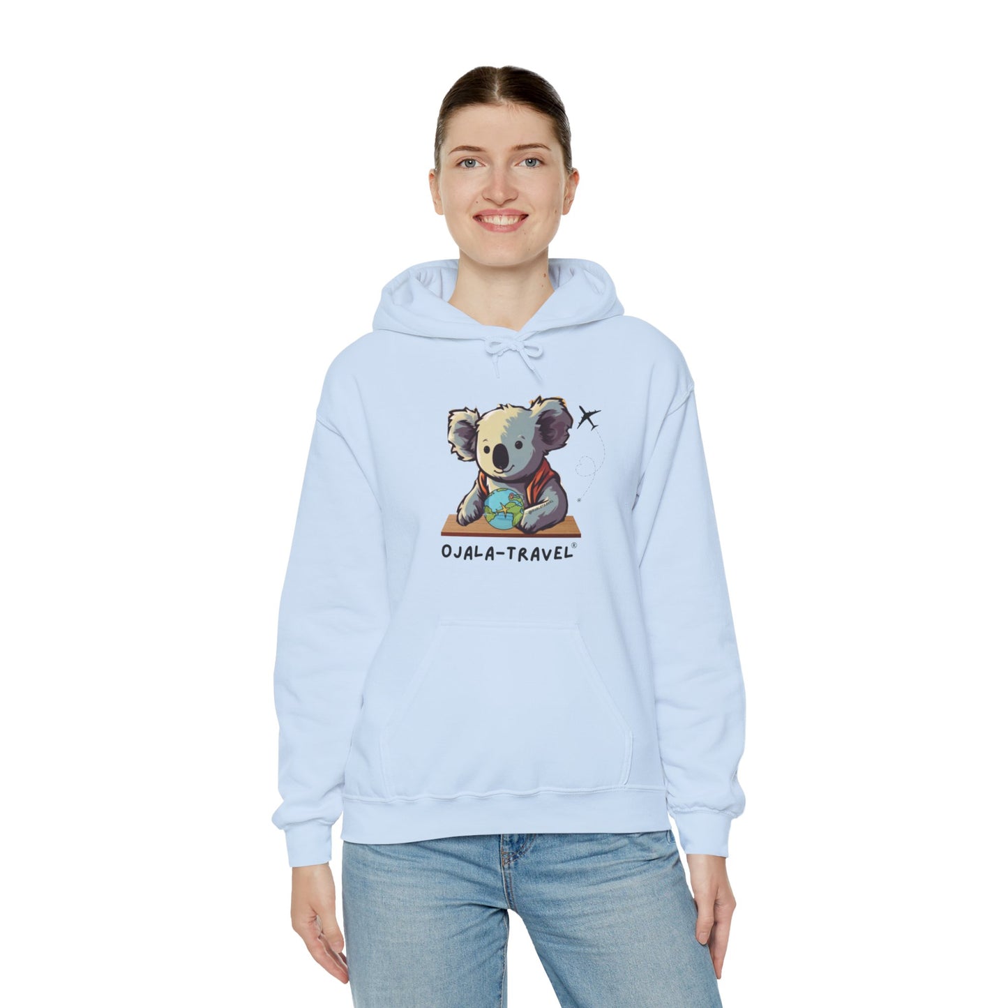 Cute OJALA TRAVEL Unisex Hooded Sweatshirt