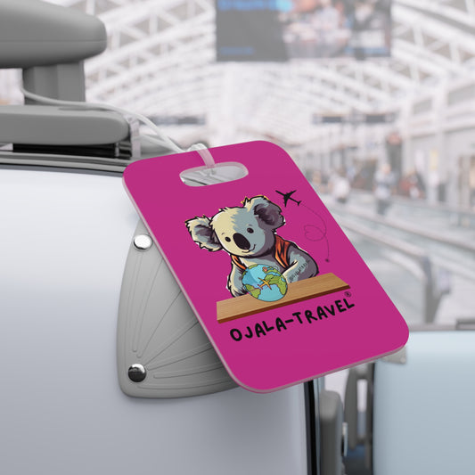 PINK- Luggage Tags