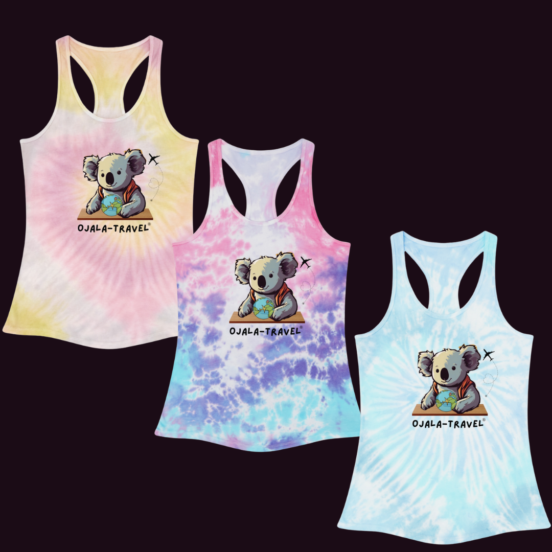 Tie Dye Racerback Tank Top